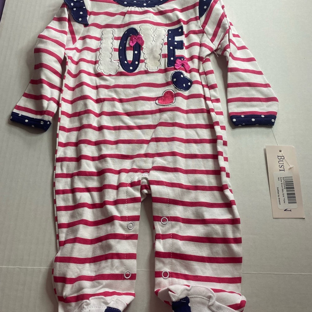 Buster Brown infant 6/9 months. Love Coverall